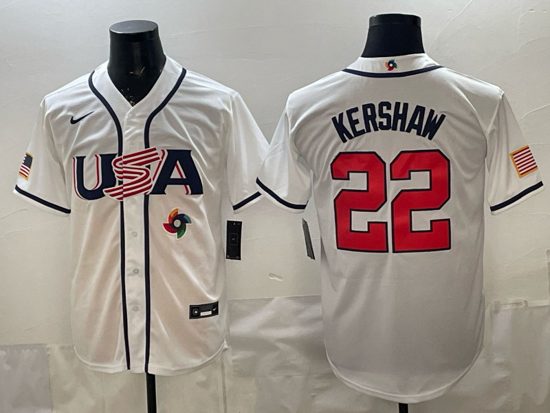 Men 2026 World cup white MLB Nike jersey 0088